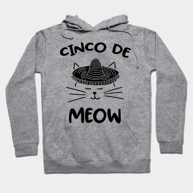 Cinco De Meow Hoodie by RansomBergnaum